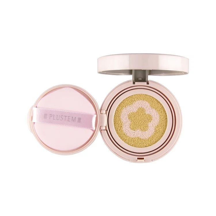 韓國PLUSTEM - 三重隔離精華氣墊粉底 - 抗藍光、近紅外線、紫外線 SPF50+ PA+++ (15g +15g)