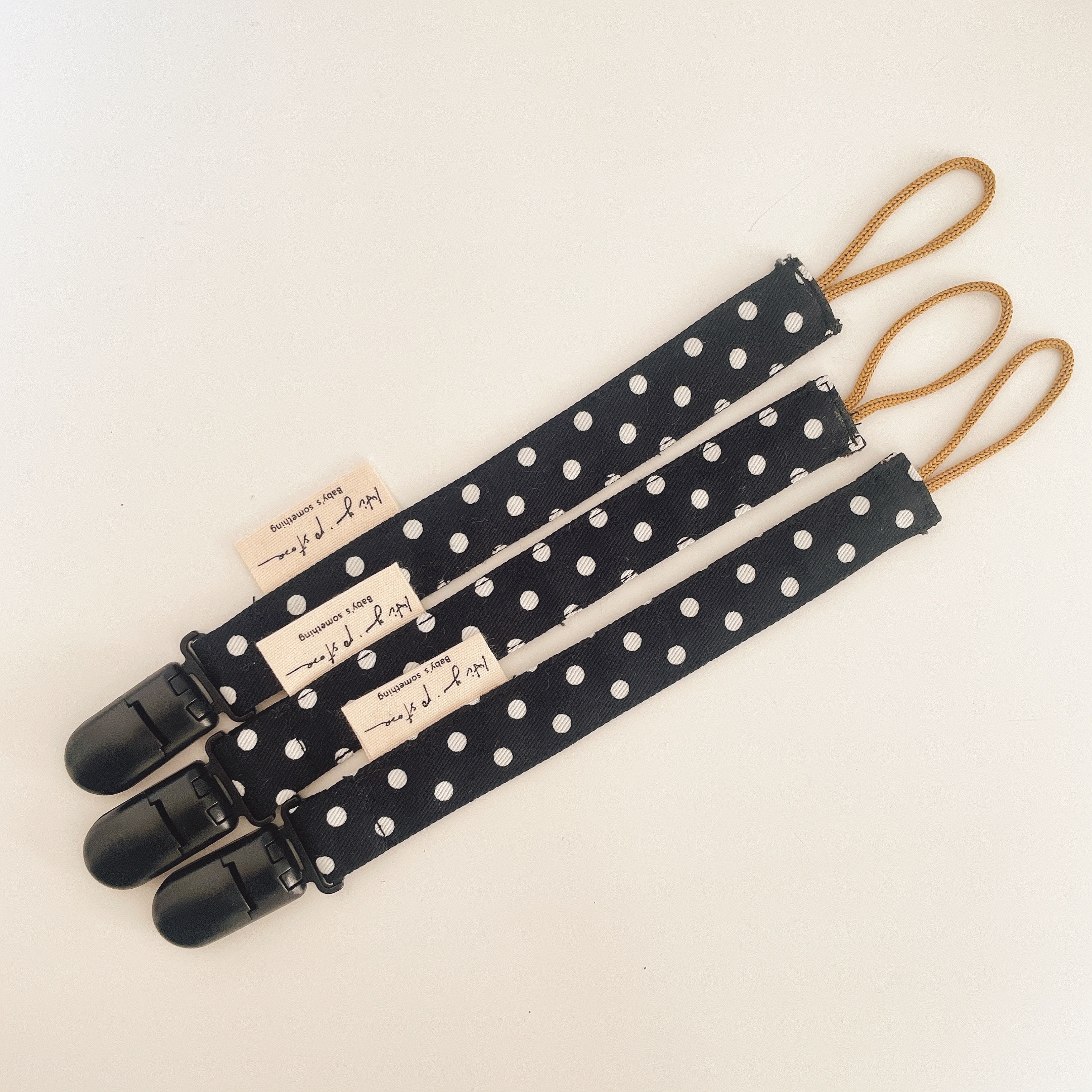 Hi Y.P store-鱷魚夾-黑白波點