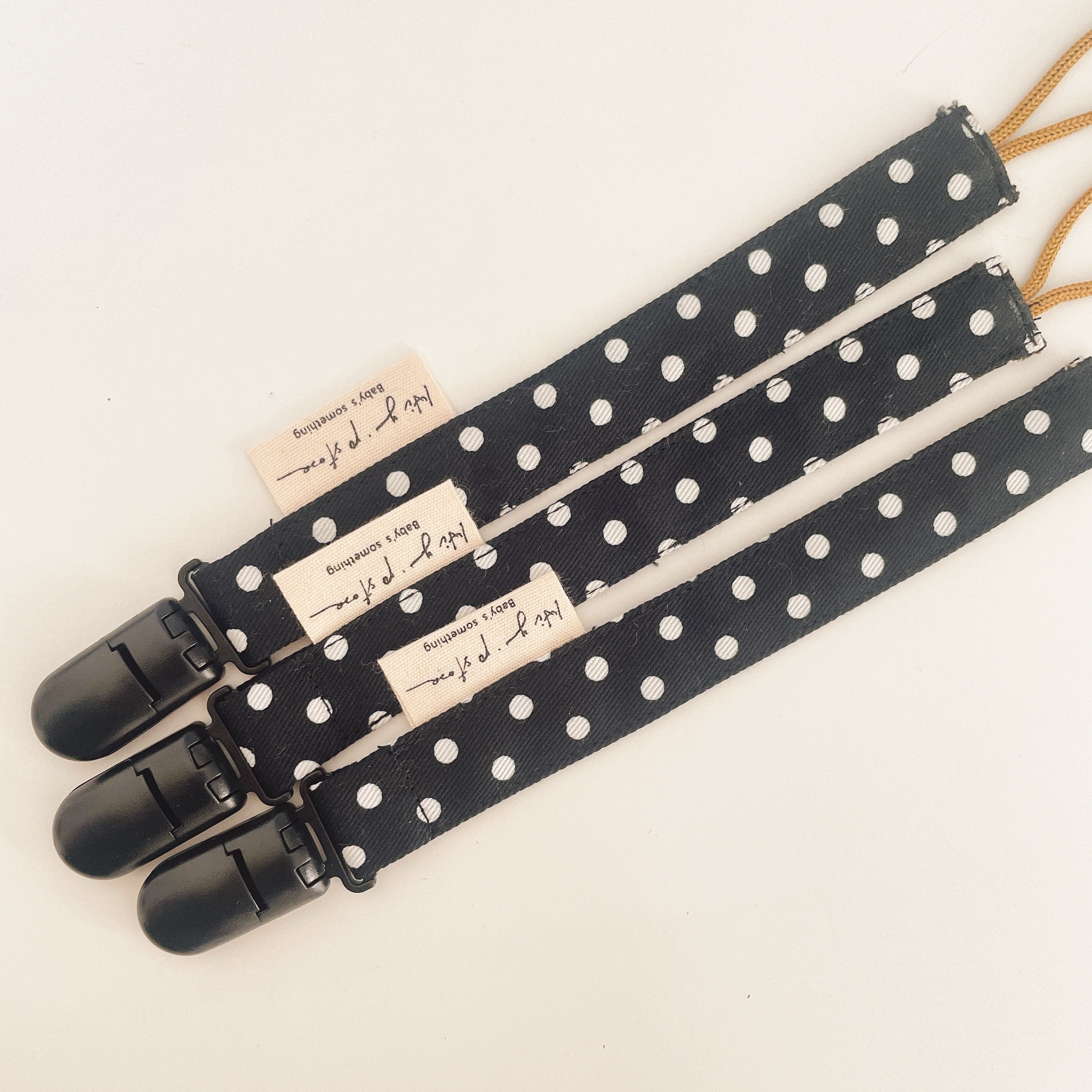 Hi Y.P store-鱷魚夾-黑白波點