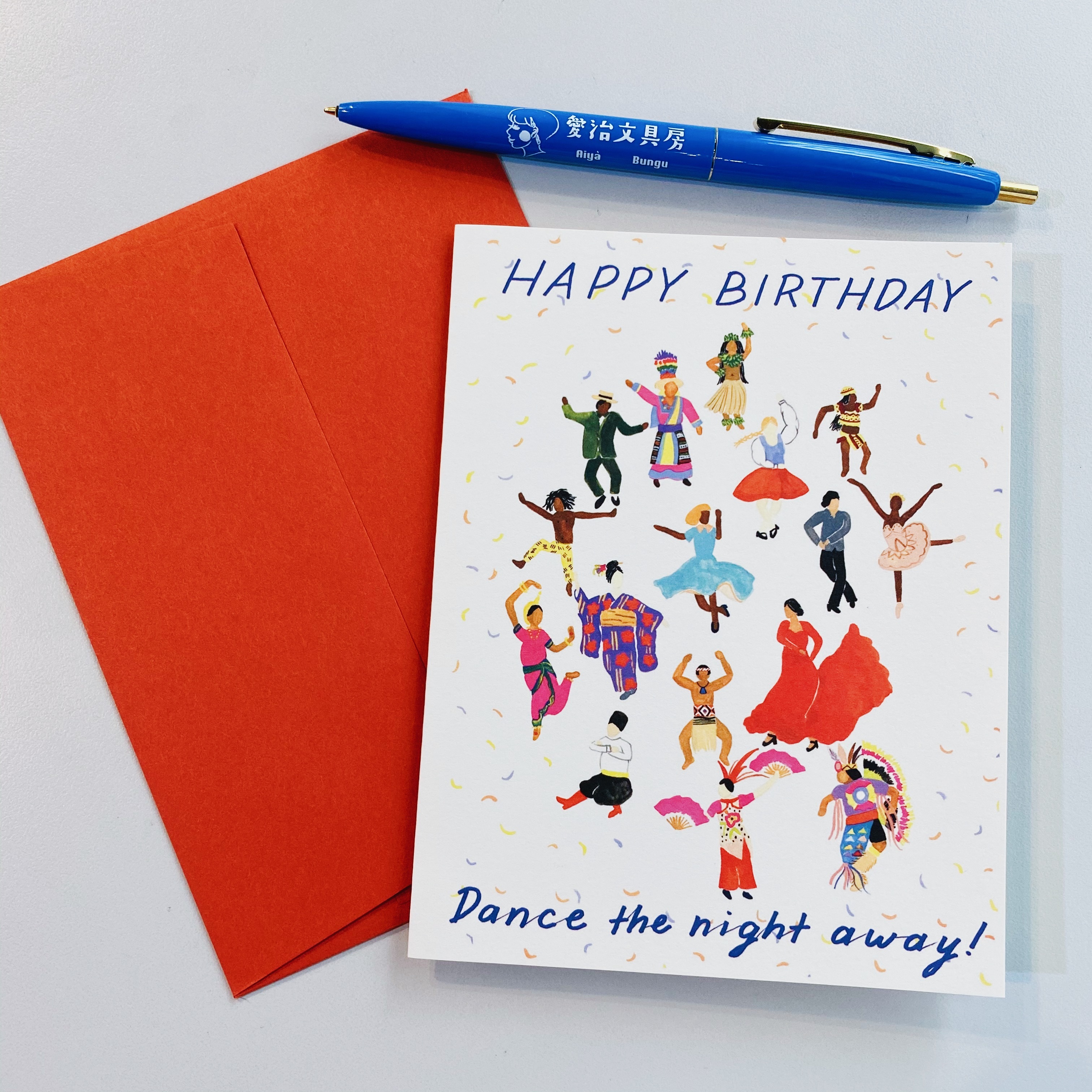 跳舞到天明 萬用卡片 生日卡片 SMALL ADVENTURE