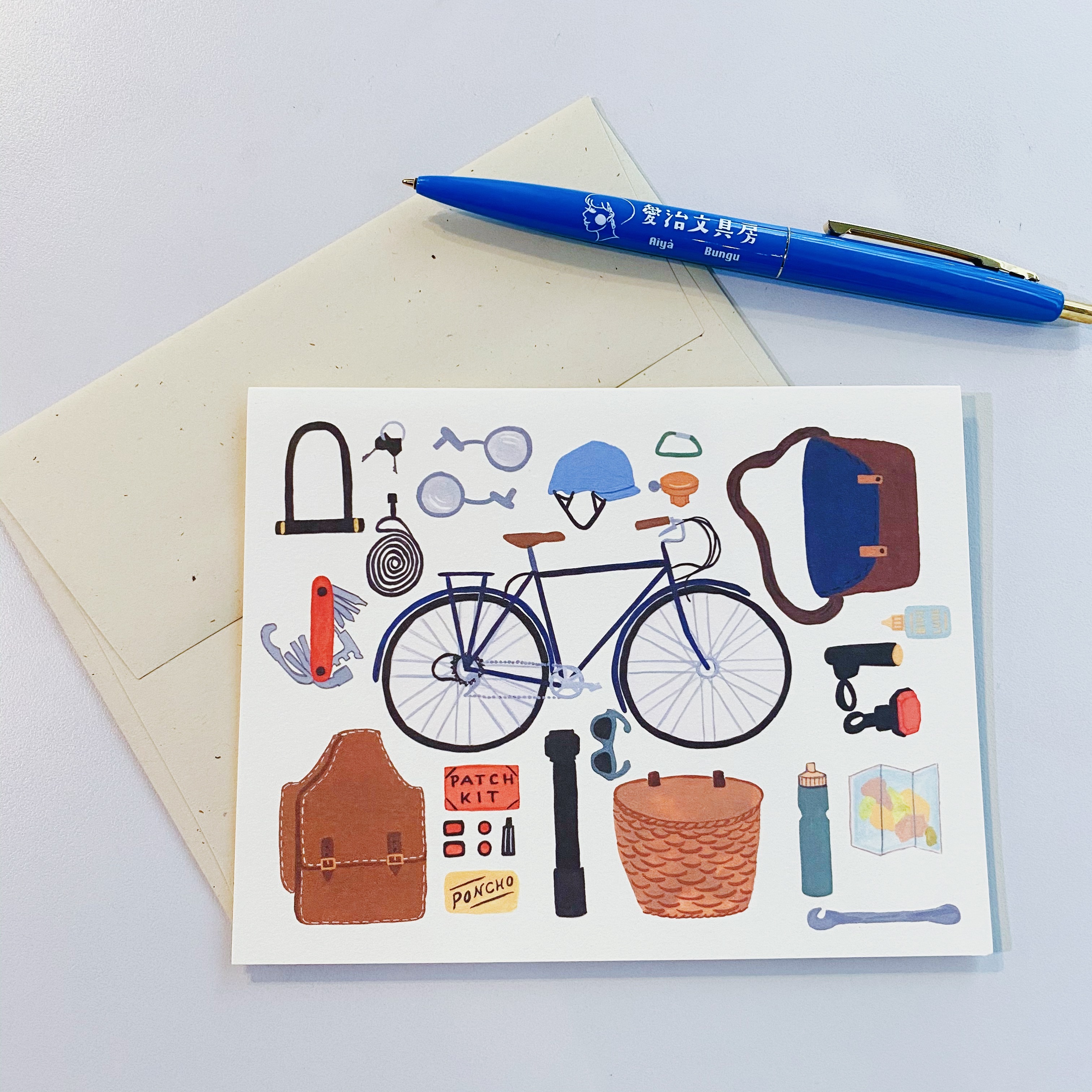 單車踏青 旅行必需品 賀卡 SMALL ADVENTURE