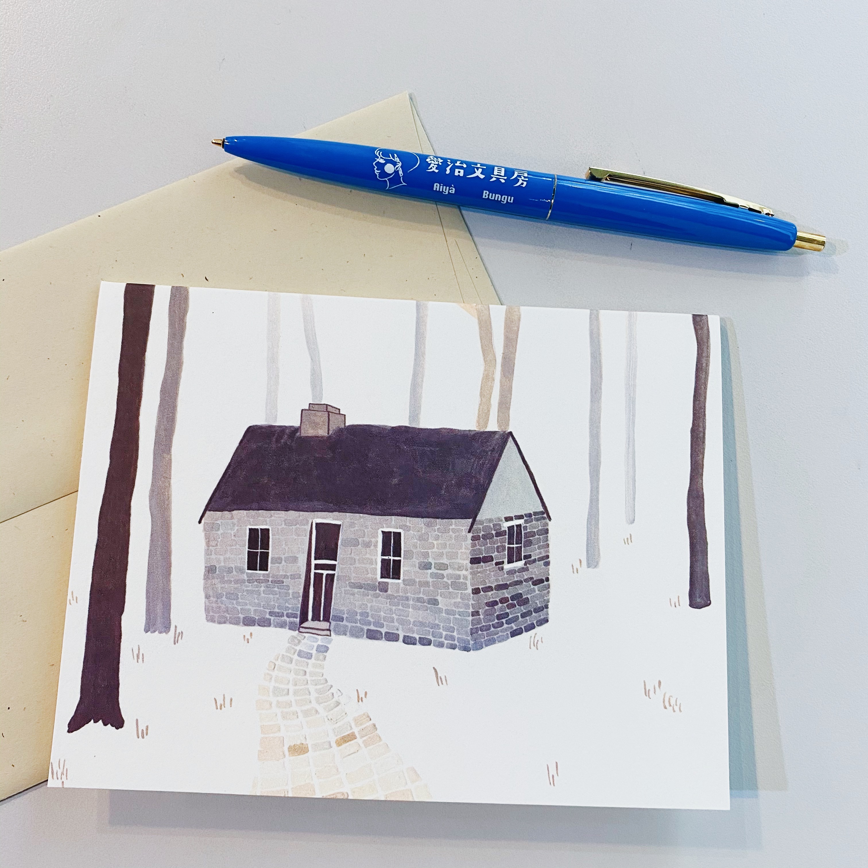 石頭小屋 度假小屋 賀卡 SMALL ADVENTURE