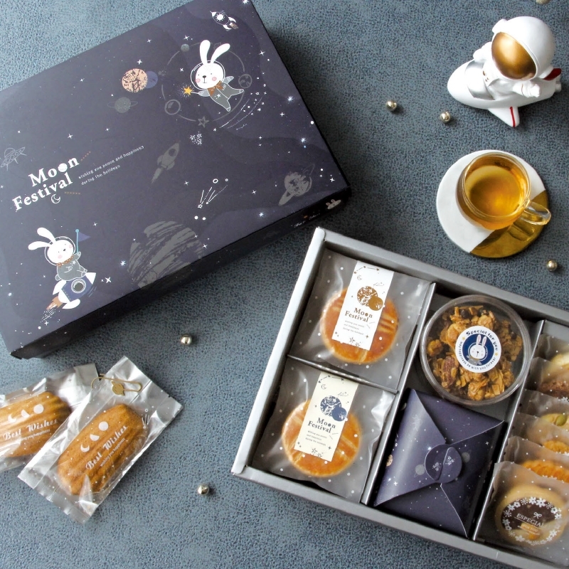 點心禮盒-中秋 兔兔星球 10入/包【3A08-218002】