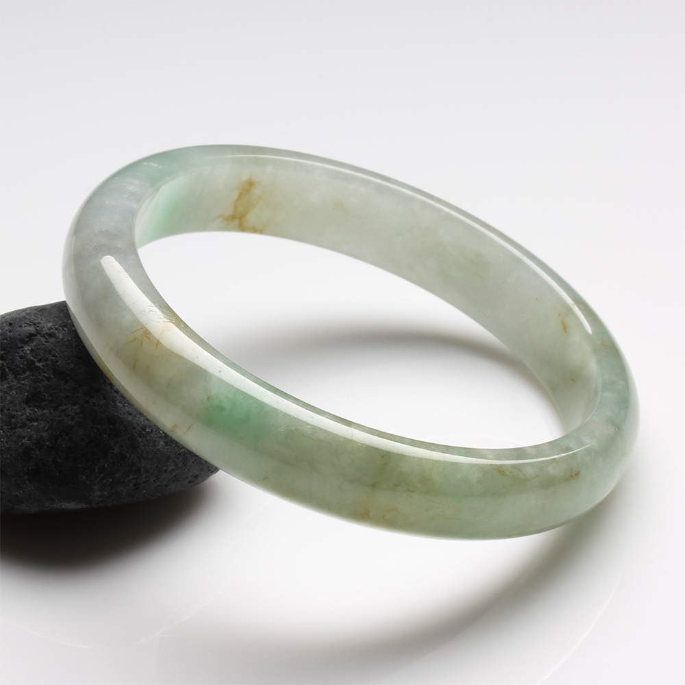 【雅紅珠寶】天然冰種綠翡翠玉鐲-#17.5-一碧千里-B0138