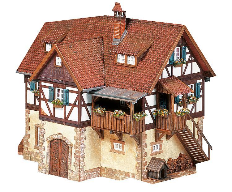 Faller 130266 HO scale, Half-timbered house
