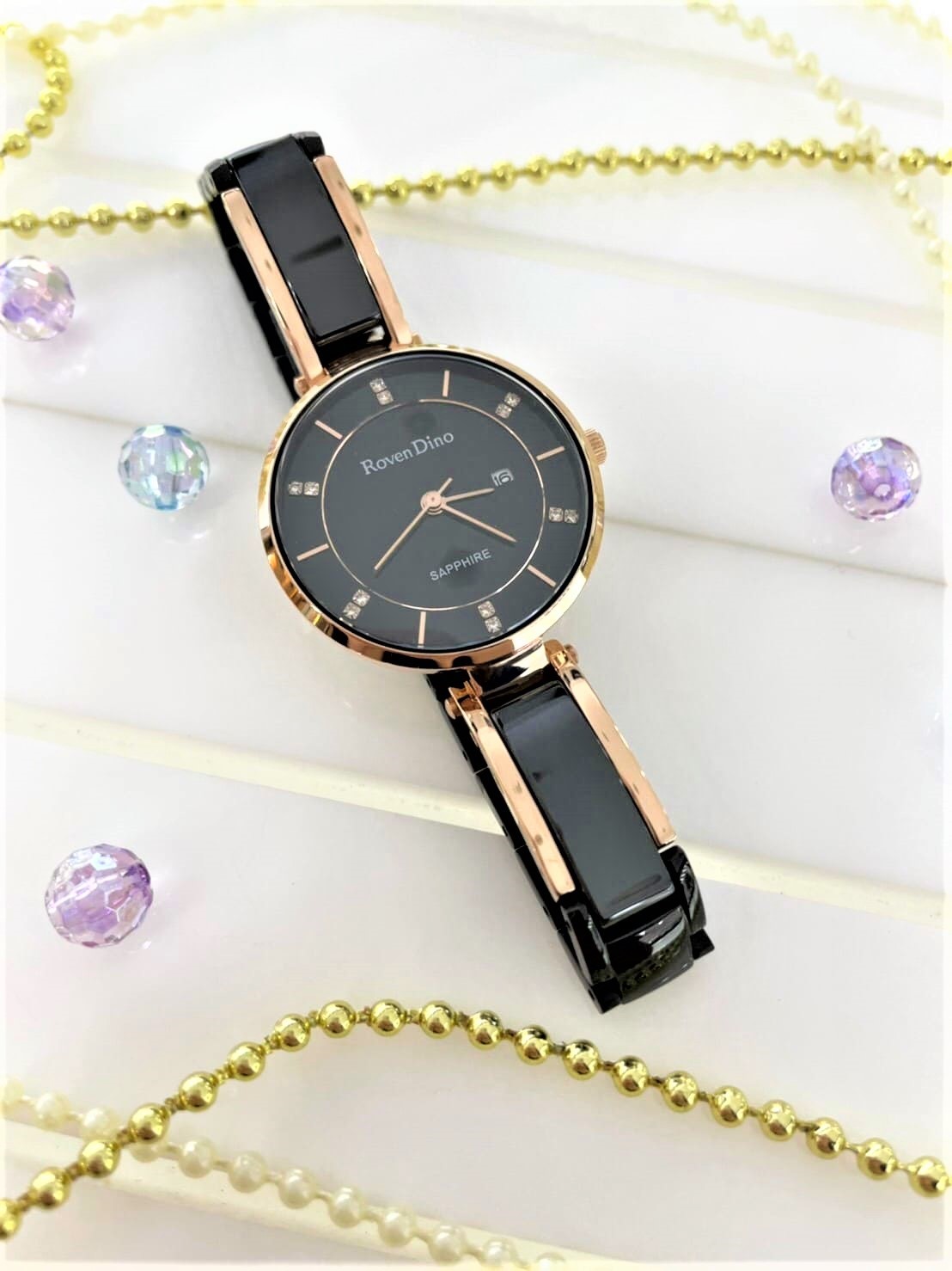 【Roven Dino羅梵迪諾】RD778BRG (30mm) 現代鐘錶