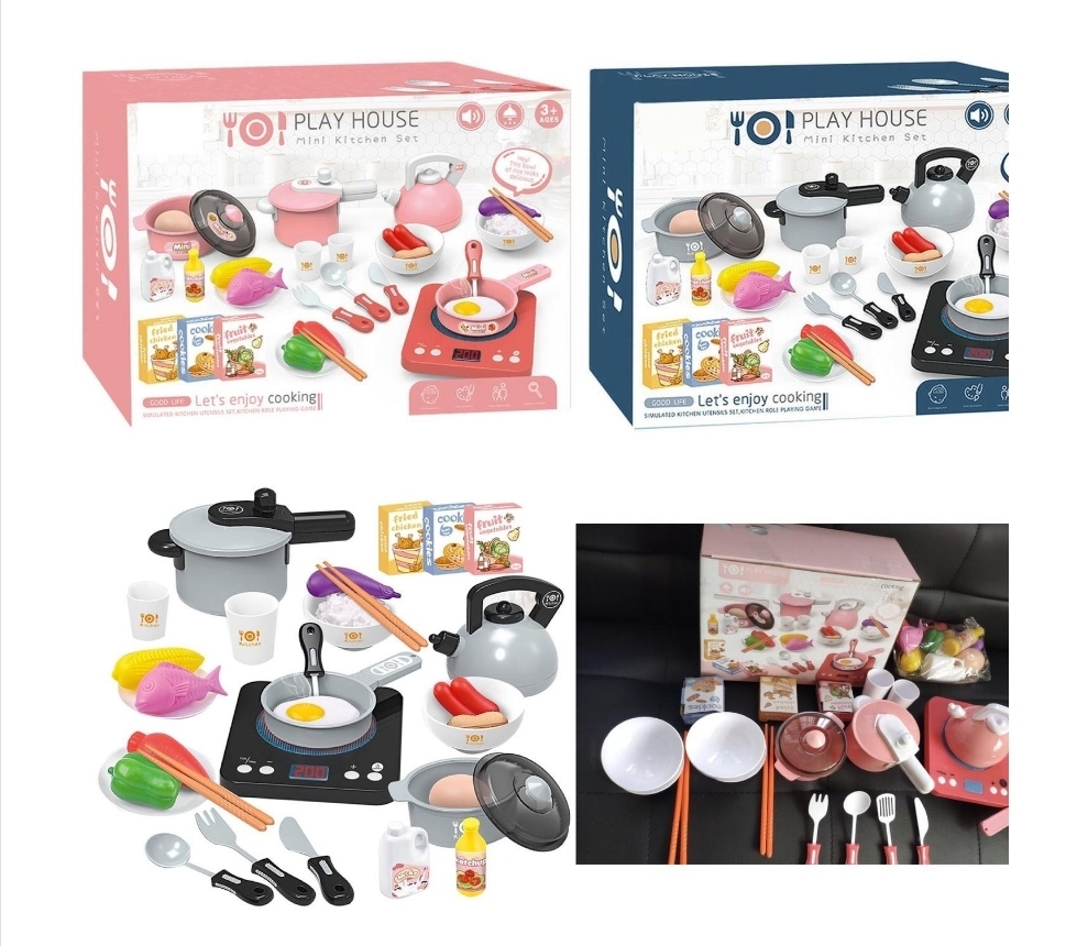 Play House Mini Kitchen Set(30Pcs)No.224