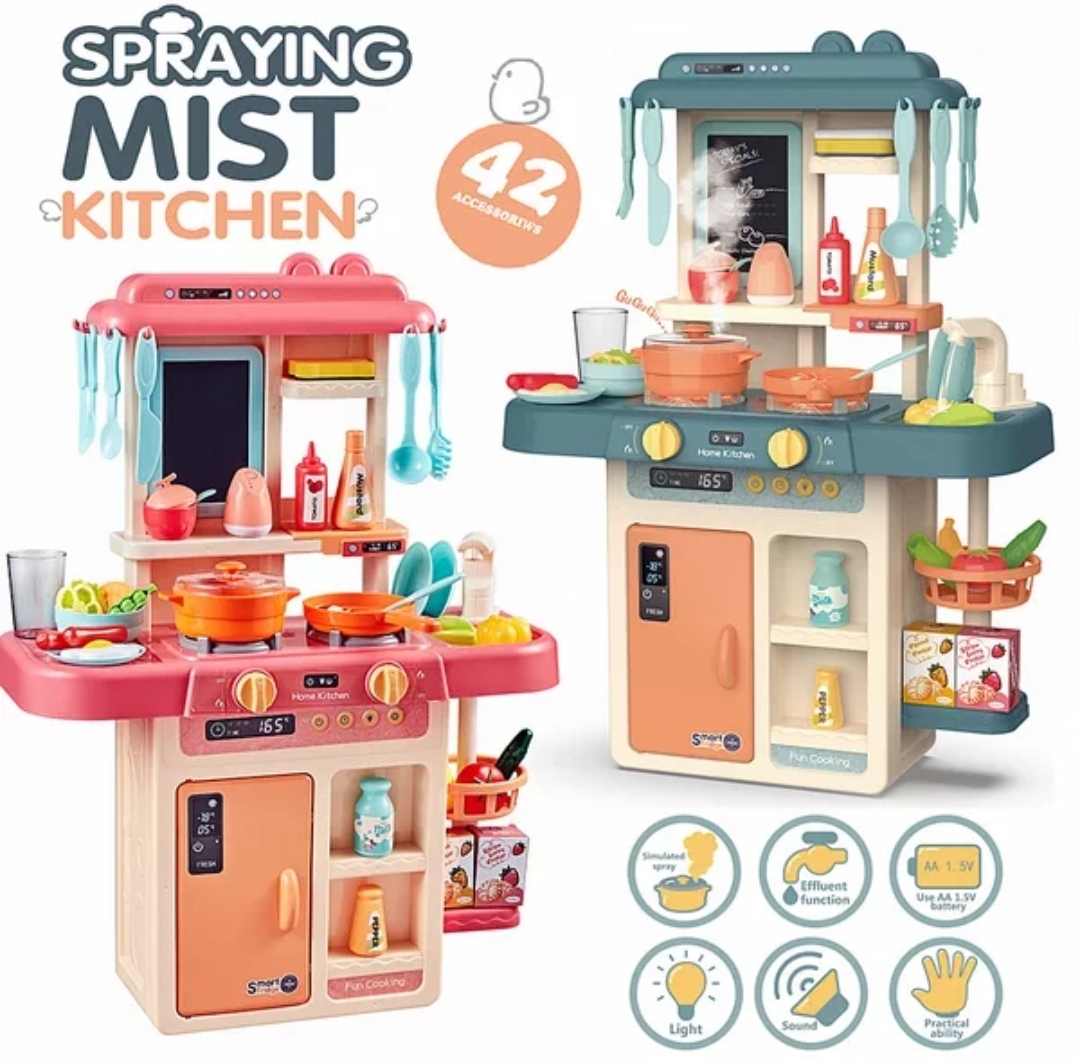 Spraying mist Kitchen玩具廚房42件