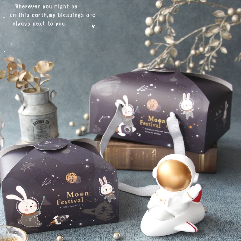雙扣提盒(長)-中秋 兔兔星球 10入/包【3A17-221003】
