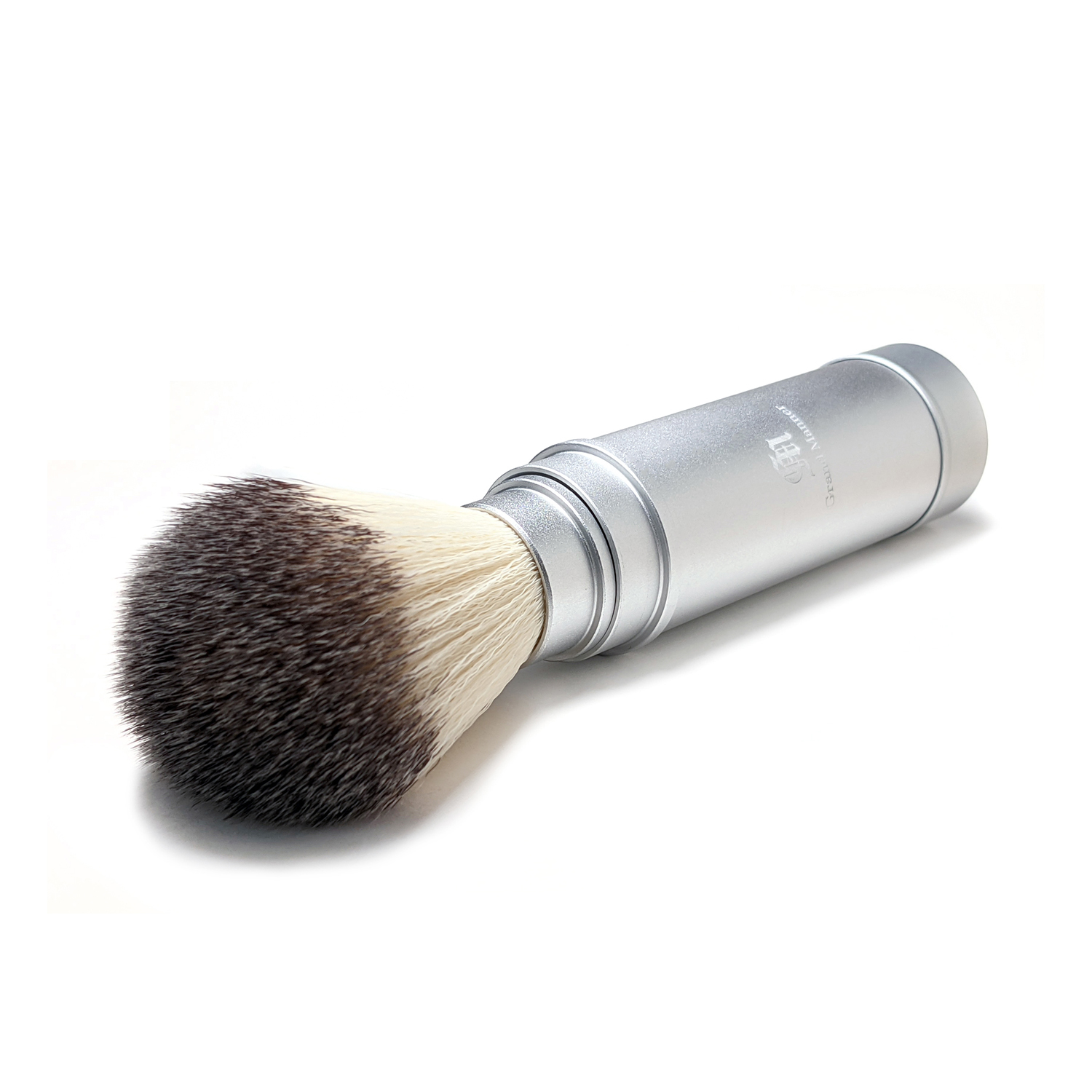 英國 Grand Manner 旅行收納 刮鬍刷 / 刮鬍泡刷（銀）