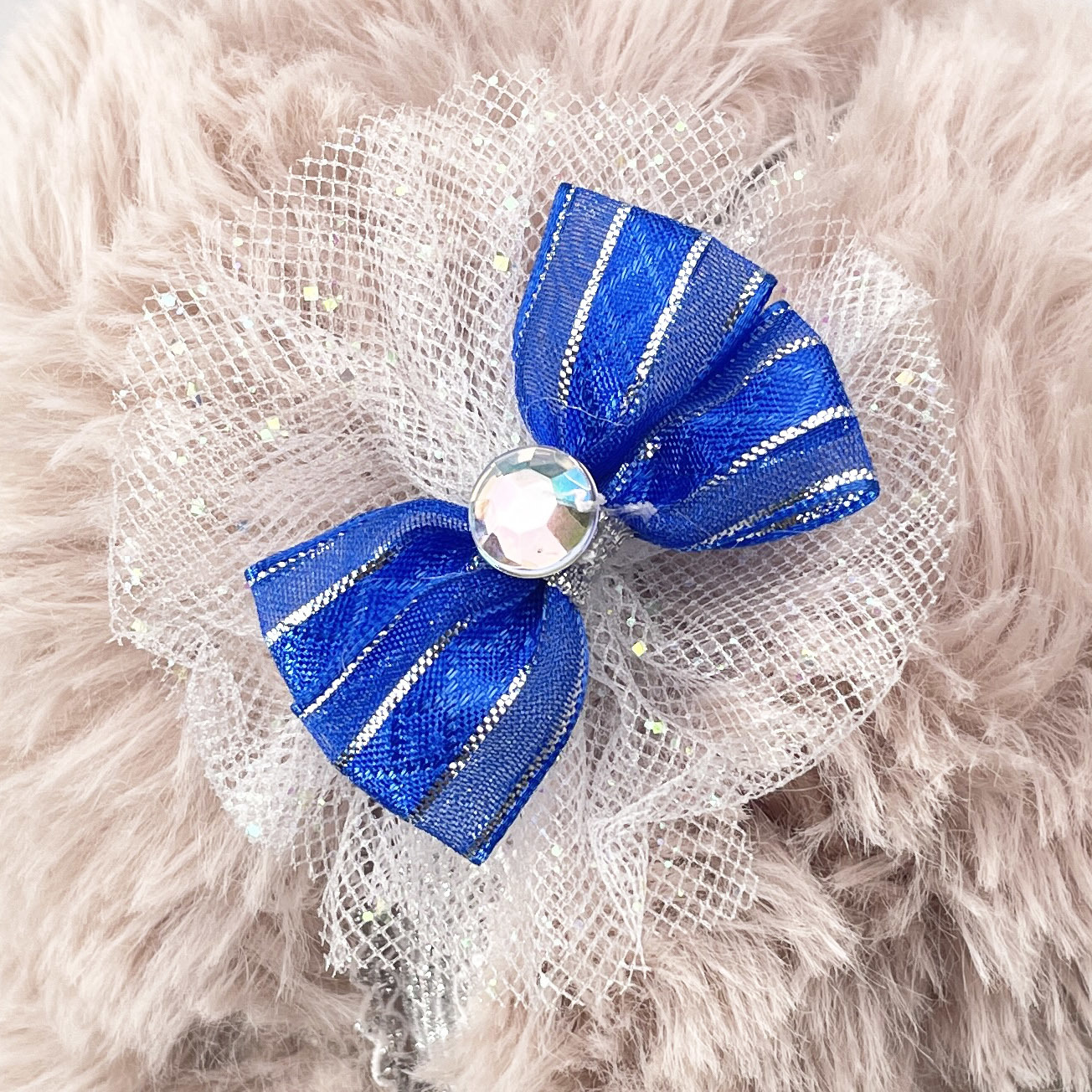Royal Blue Ribbon Headband