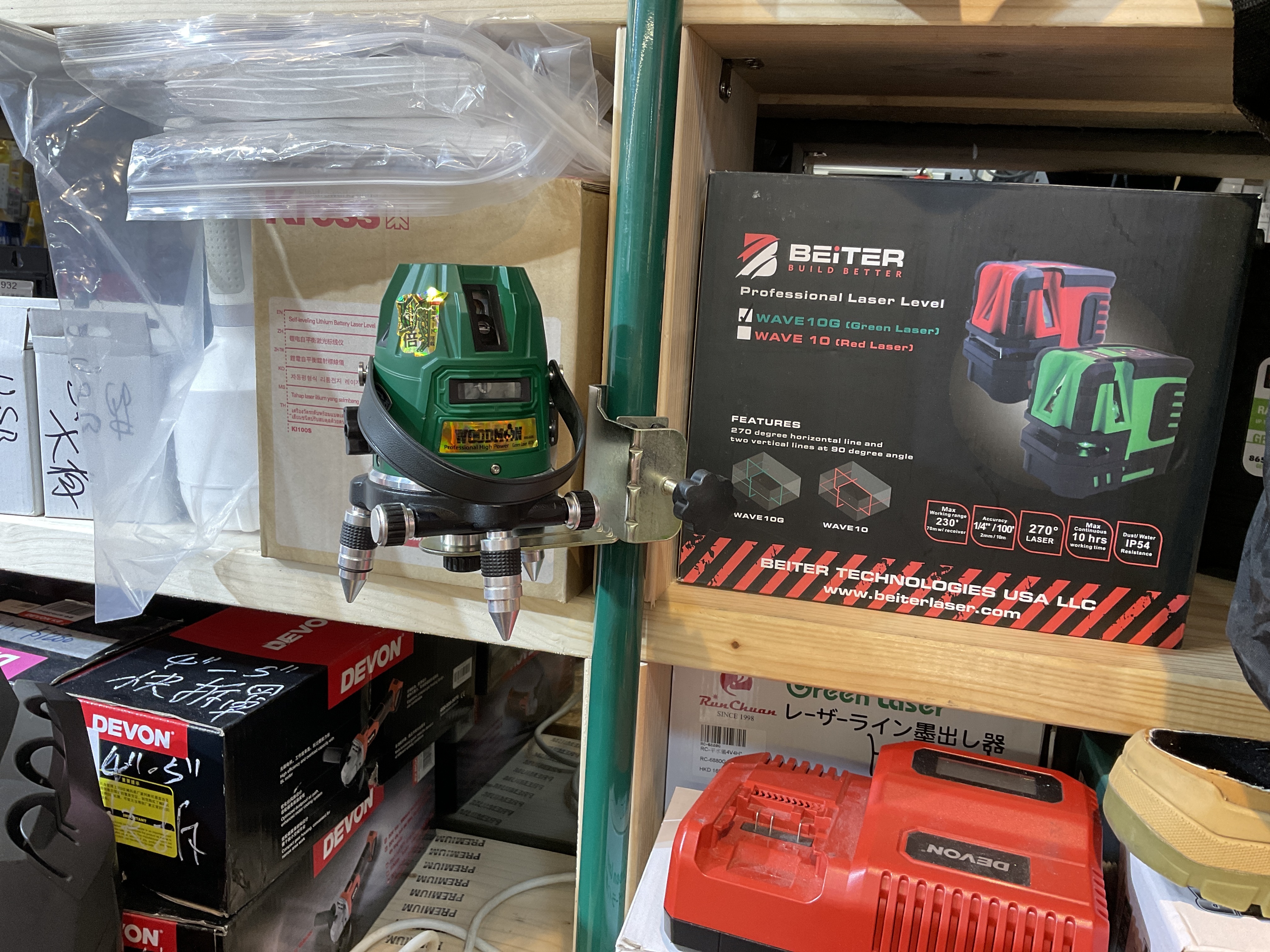 伸縮頂天立柱（for 平水儀）