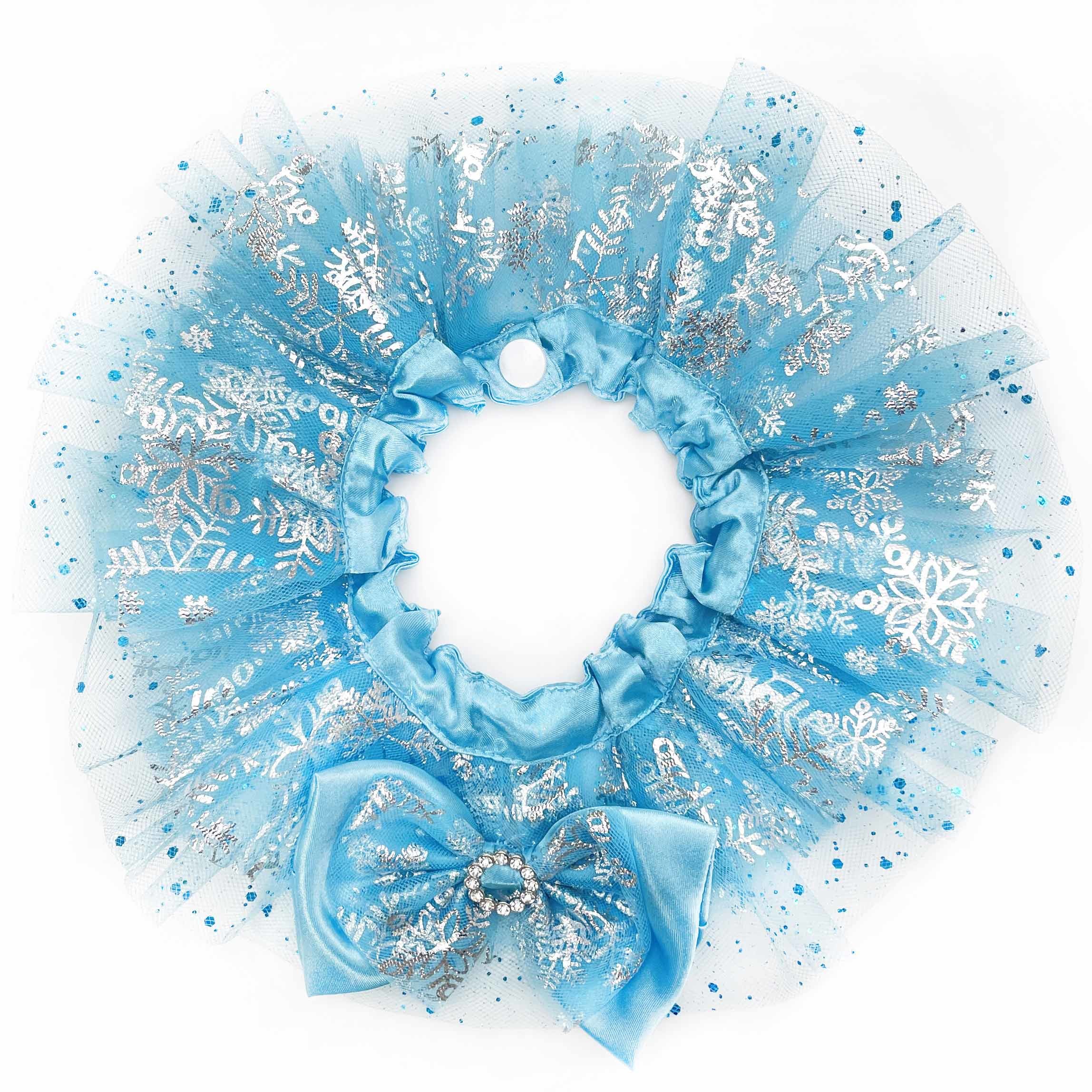 Snowflakes Princess Collar (excluded headband)