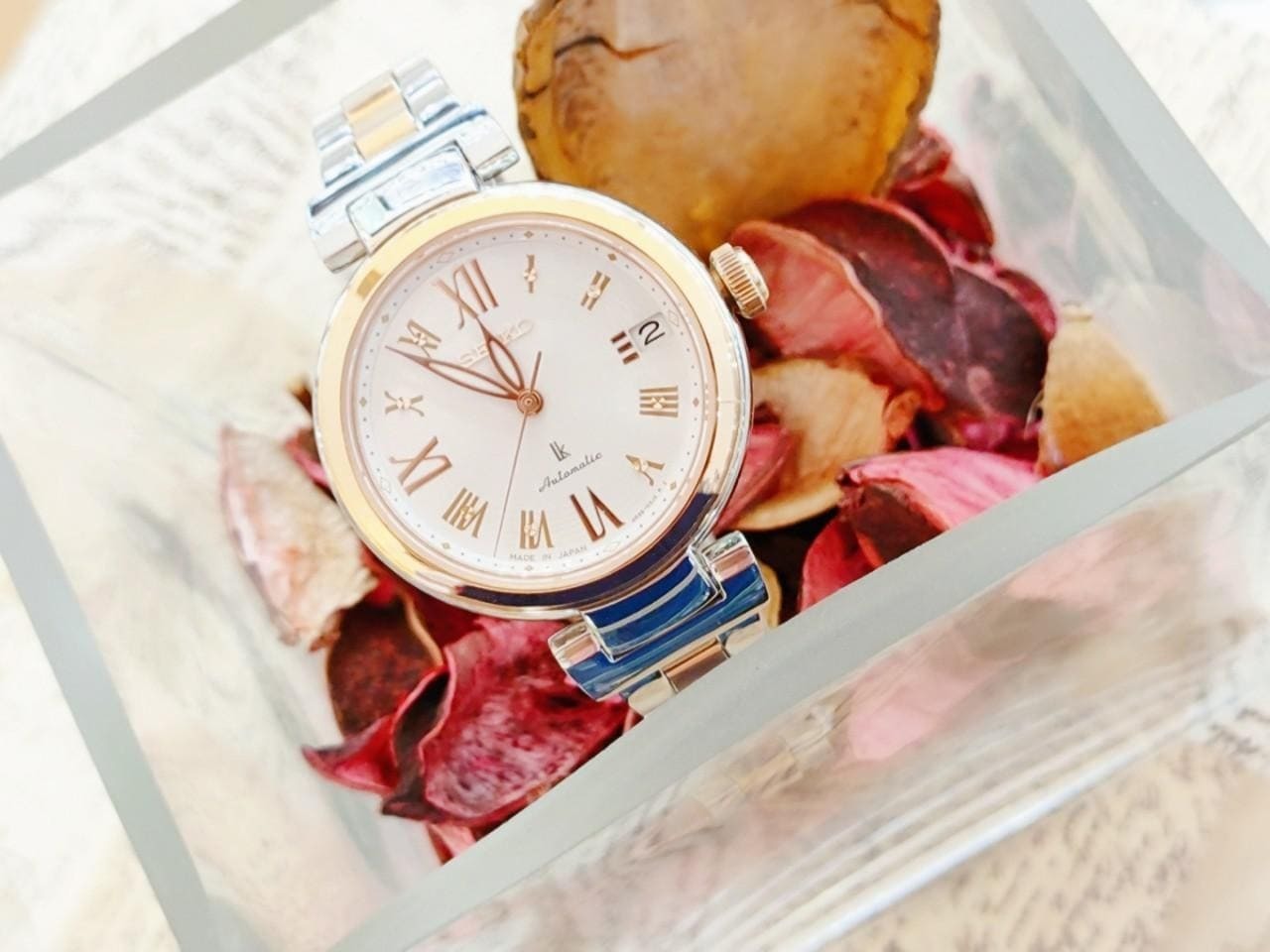 【SEIKO 精工】LUKIA系列 經典優雅機械腕錶 4R35-02X0KS 34 mm 現代鐘錶