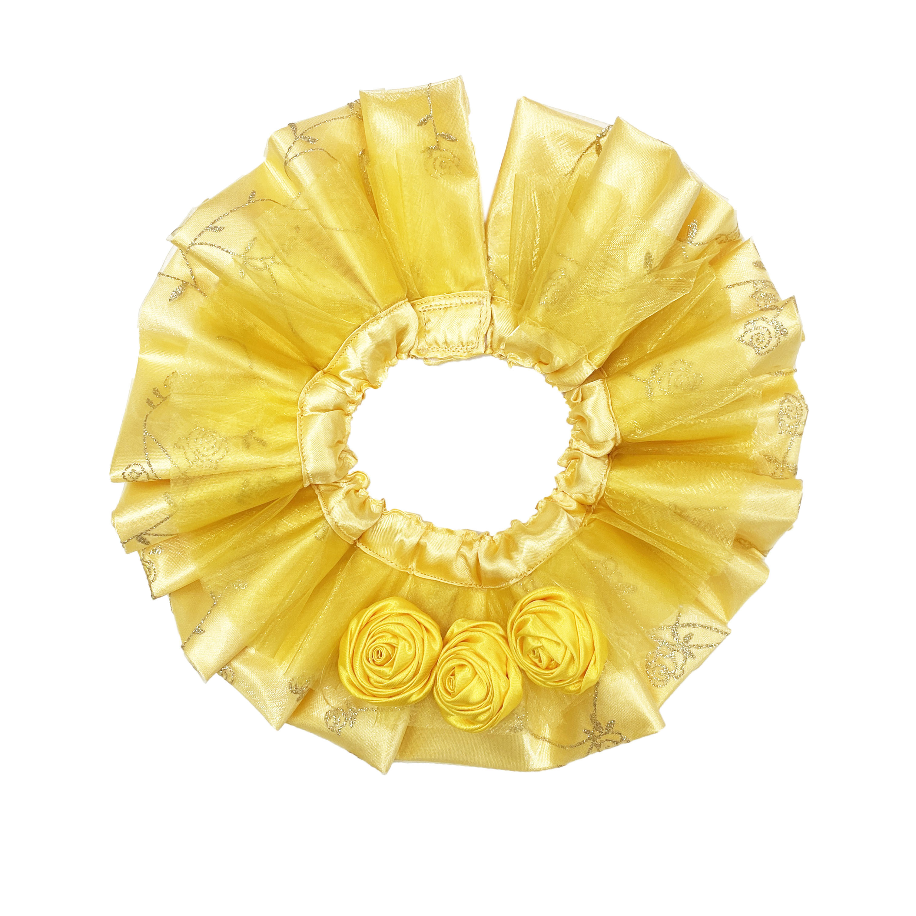 Yellow Rosy Princess Collar