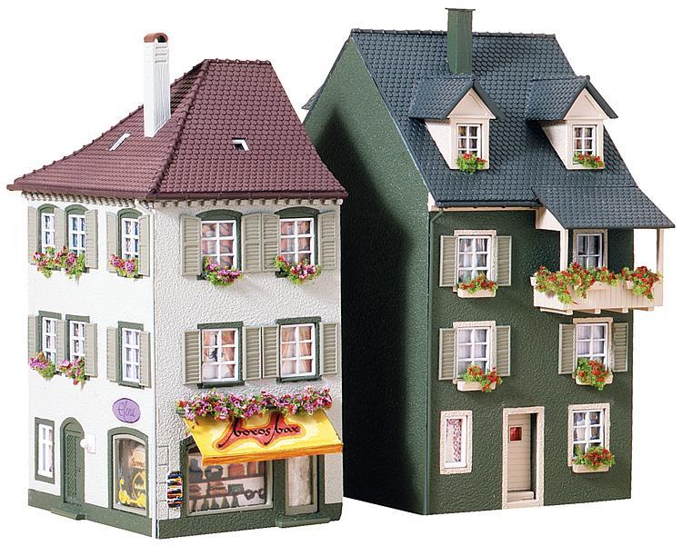 Faller 130414 HO scale, 2 Town houses