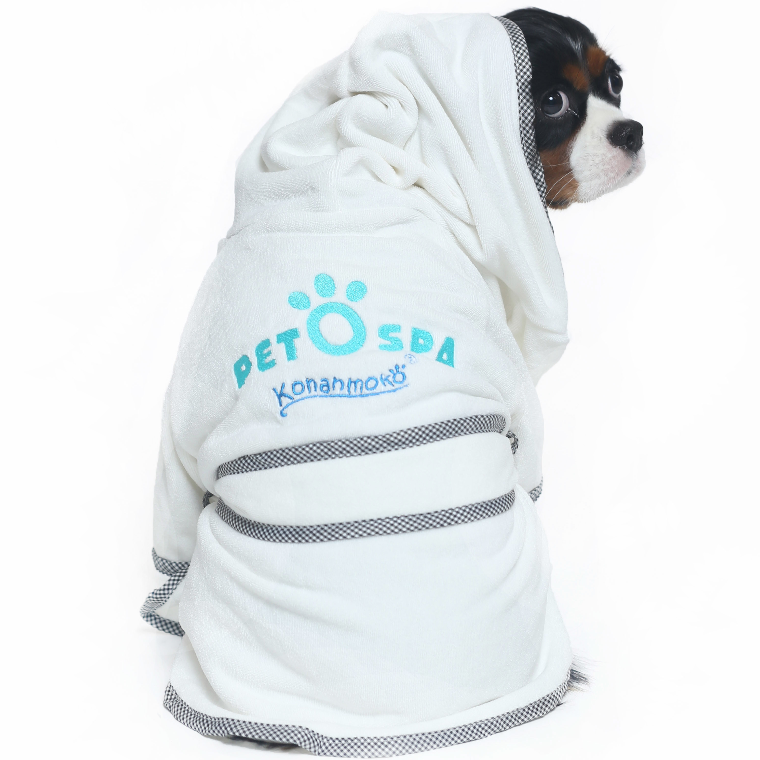 Pure Color Bathrobe with Belt