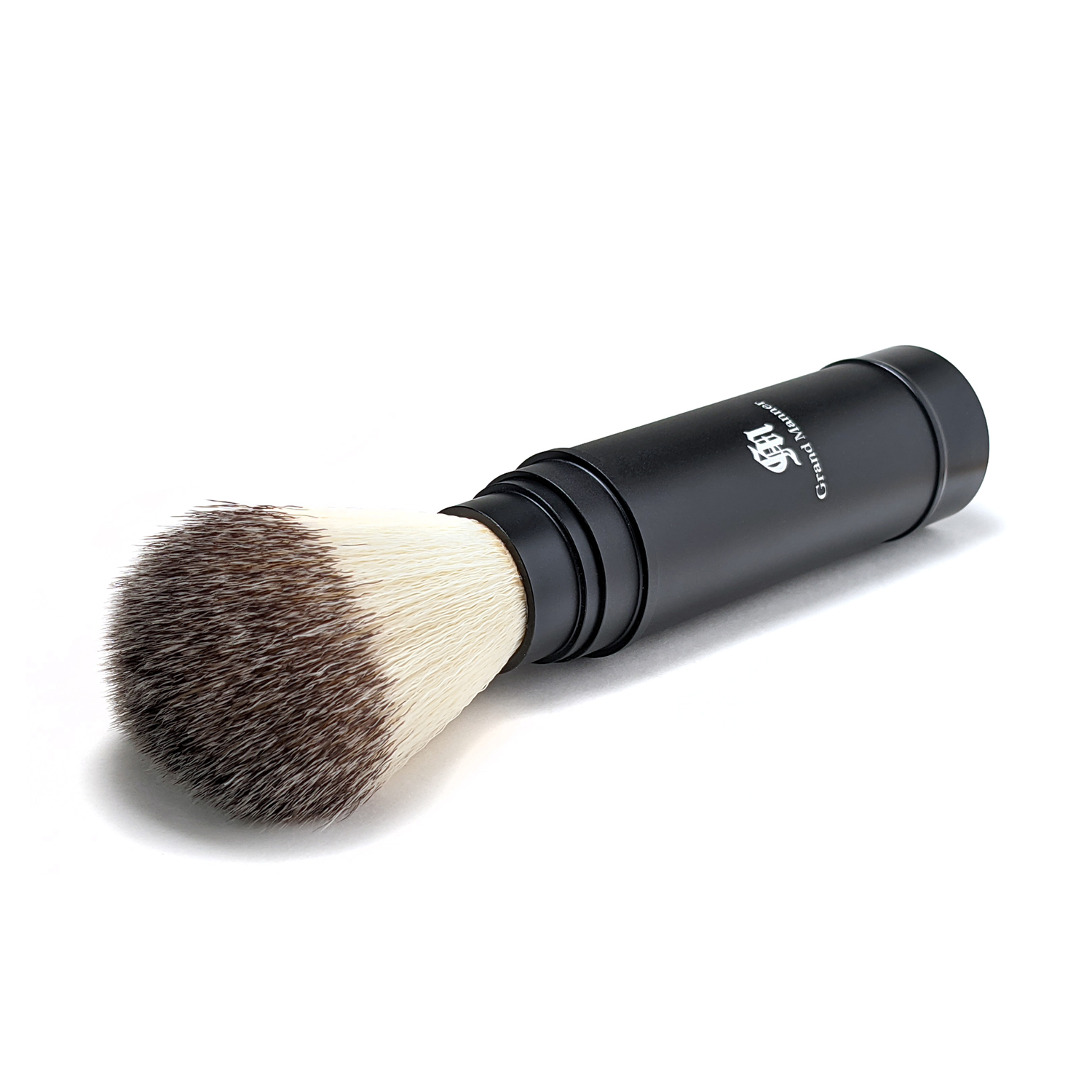 英國 Grand Manner 旅行收納 刮鬍刷 / 刮鬍泡刷（黑）