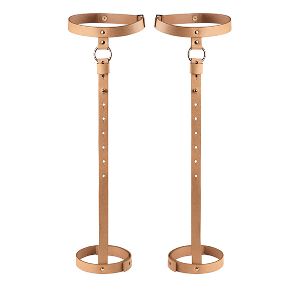 Bijoux Indiscrets MAZE 後腿束縛皮帶 啡色