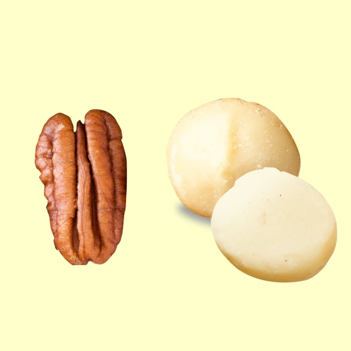混搭:胡桃+夏威夷豆