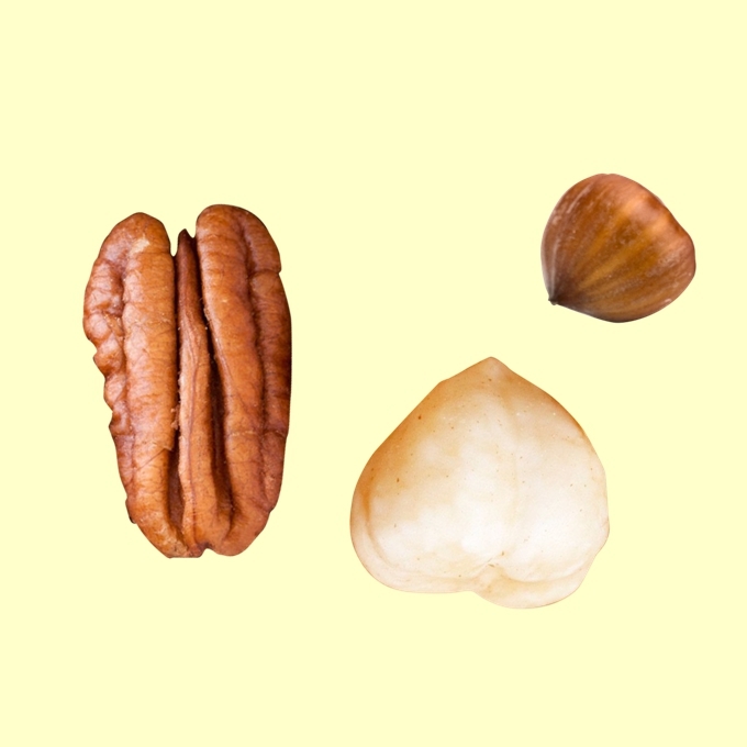 混搭:胡桃+榛果