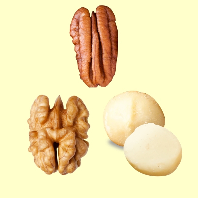 3合1混合堅果:胡桃+夏威夷果+核桃