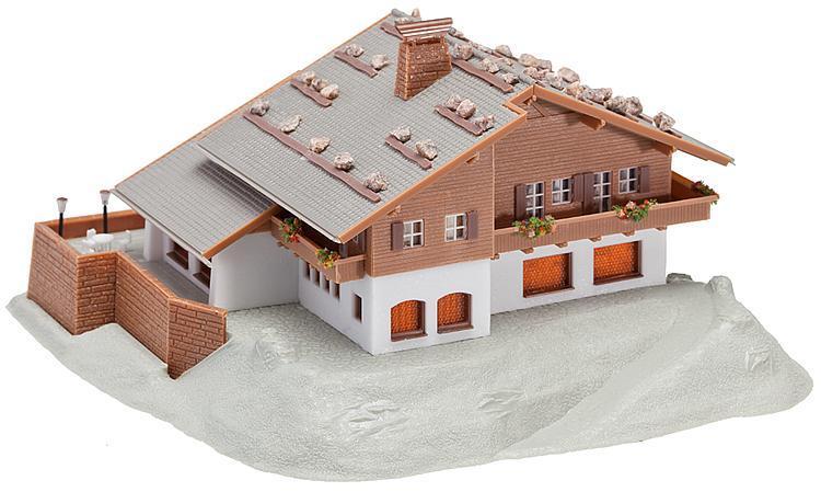 Faller 232230 N規 Alpenblick Mountain inn 阿爾卑斯山上的旅館.套件