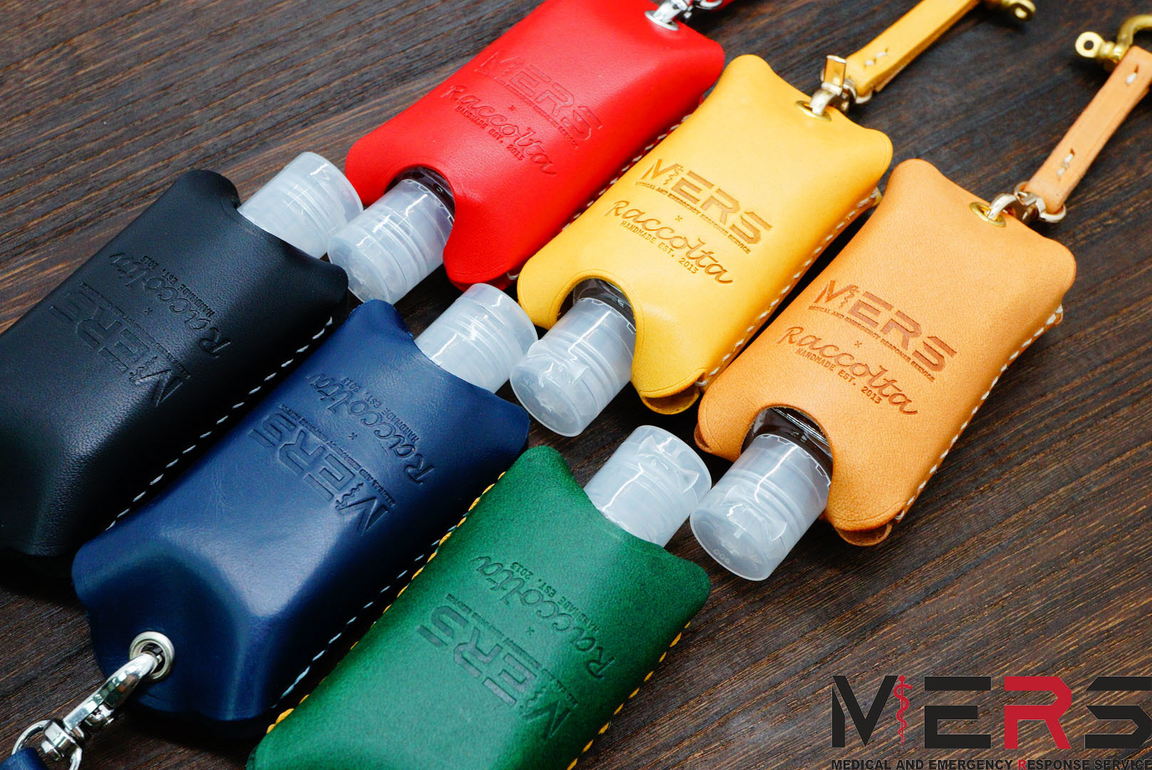 MERS x Raccolta 皮革搓手液套