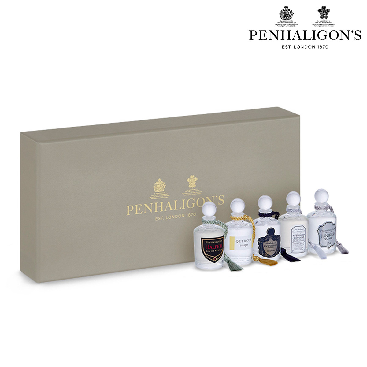 潘海利根 PENHALIGON’S 男性香水禮盒組 5ml x5