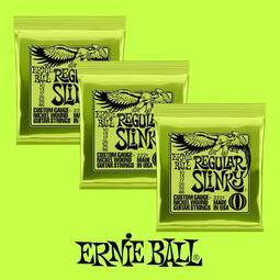 超值 Ernie Ball 2221 Regular Slinky 三包優惠 10/46 鎳纏繞 電吉他弦