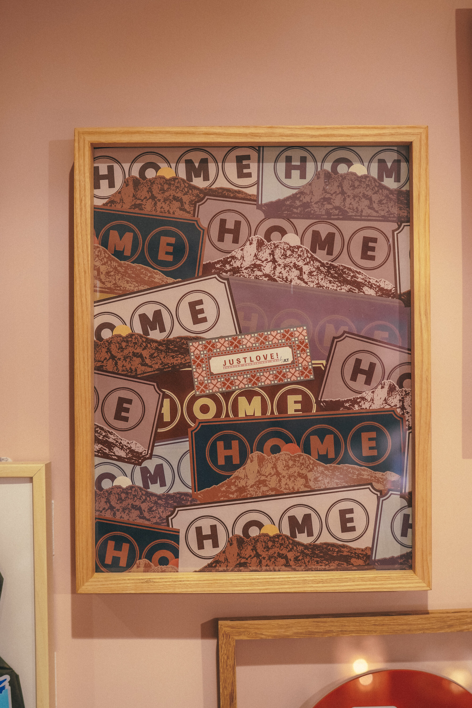 【Just Like Us】Just Home拼貼藝術裝飾畫框