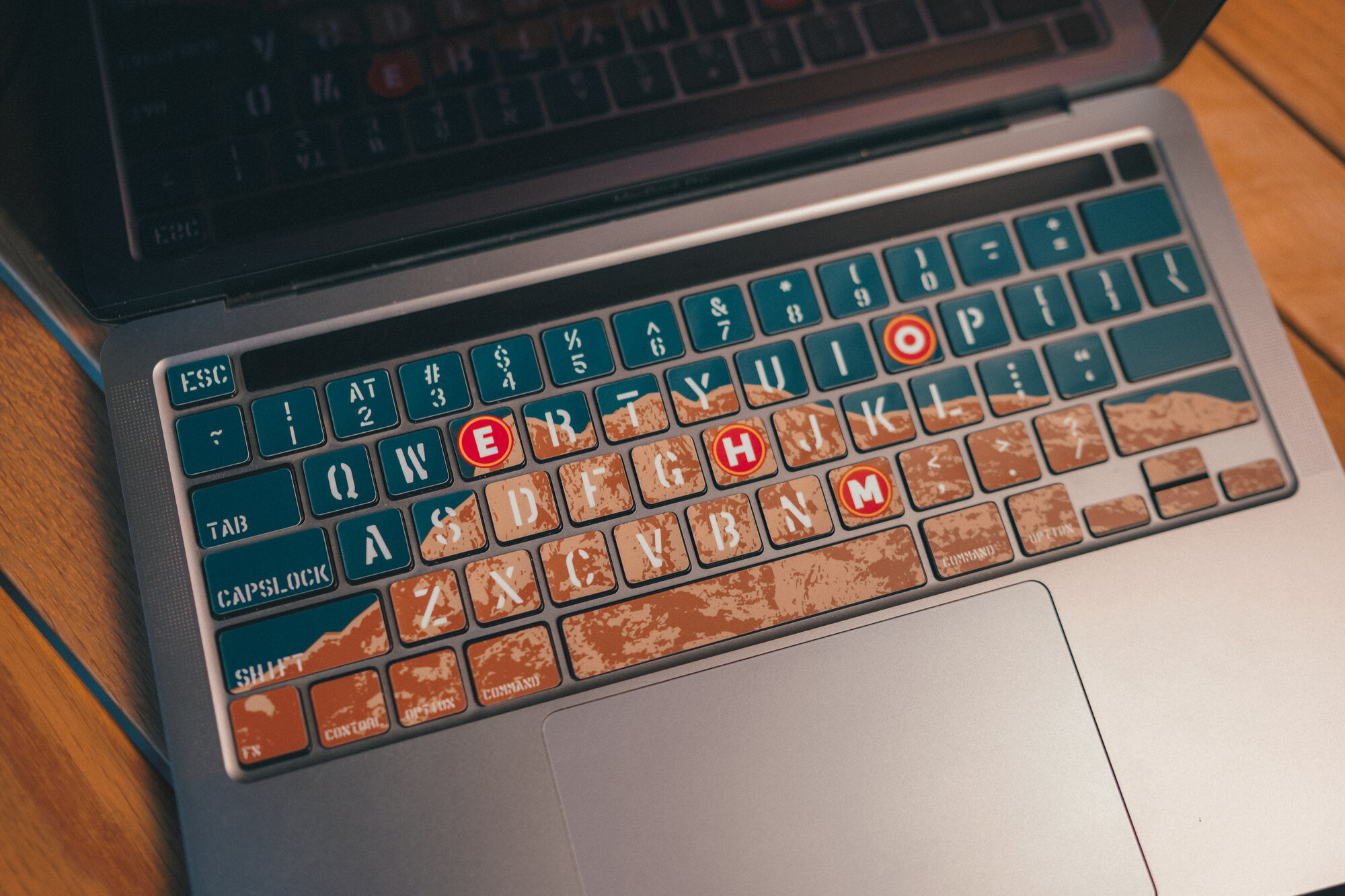 【Just Like Us】手提電腦鍵盤貼紙一套4款裝