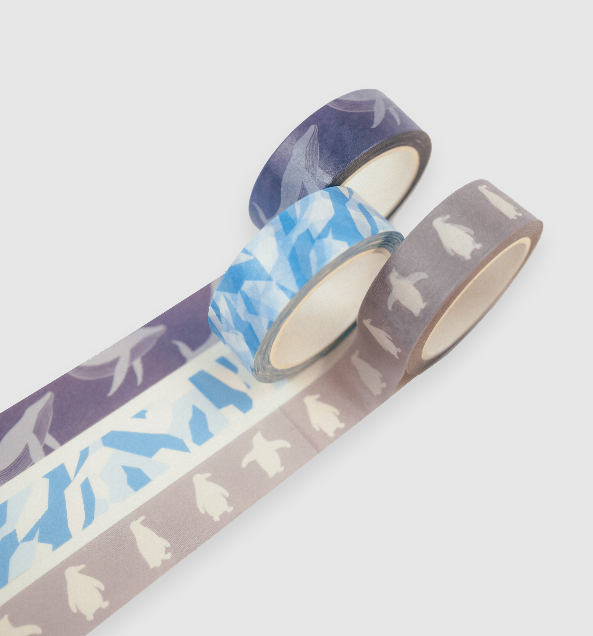 【Just Like Us】Just Antarctica系列 紙膠帶一套3款裝