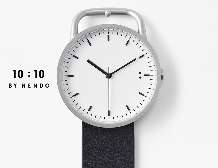 tentenwatch,1010 watch,10:10 by nendo