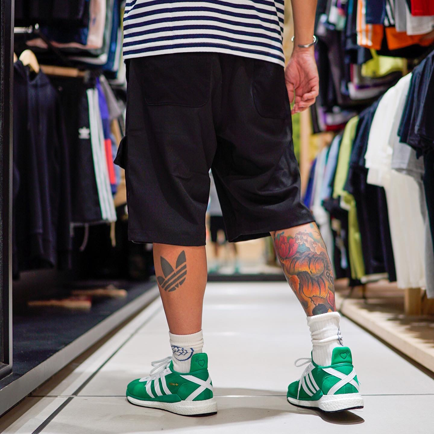 【 LAB.003 原創設計 黑魂機能口袋短褲】