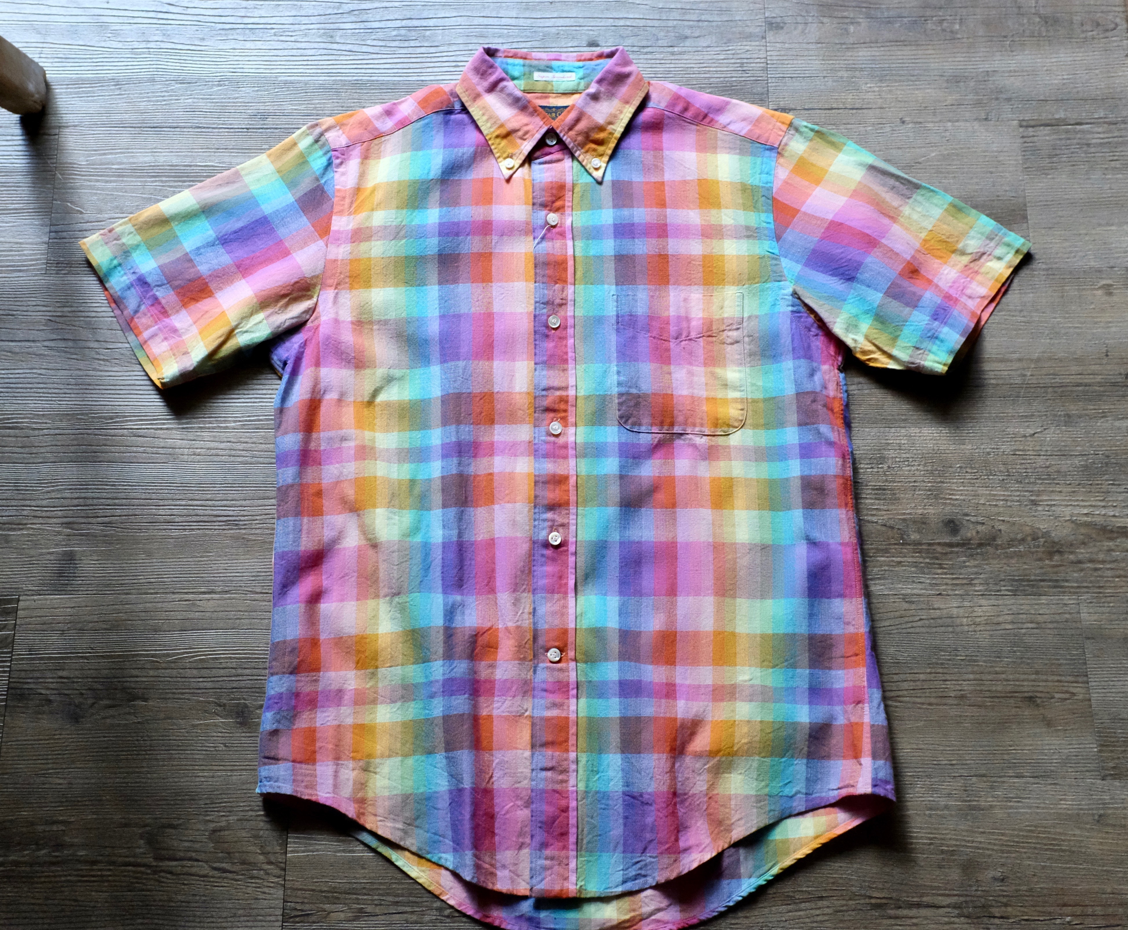 SUGAR CANE SUMMER shirt / Rainbow