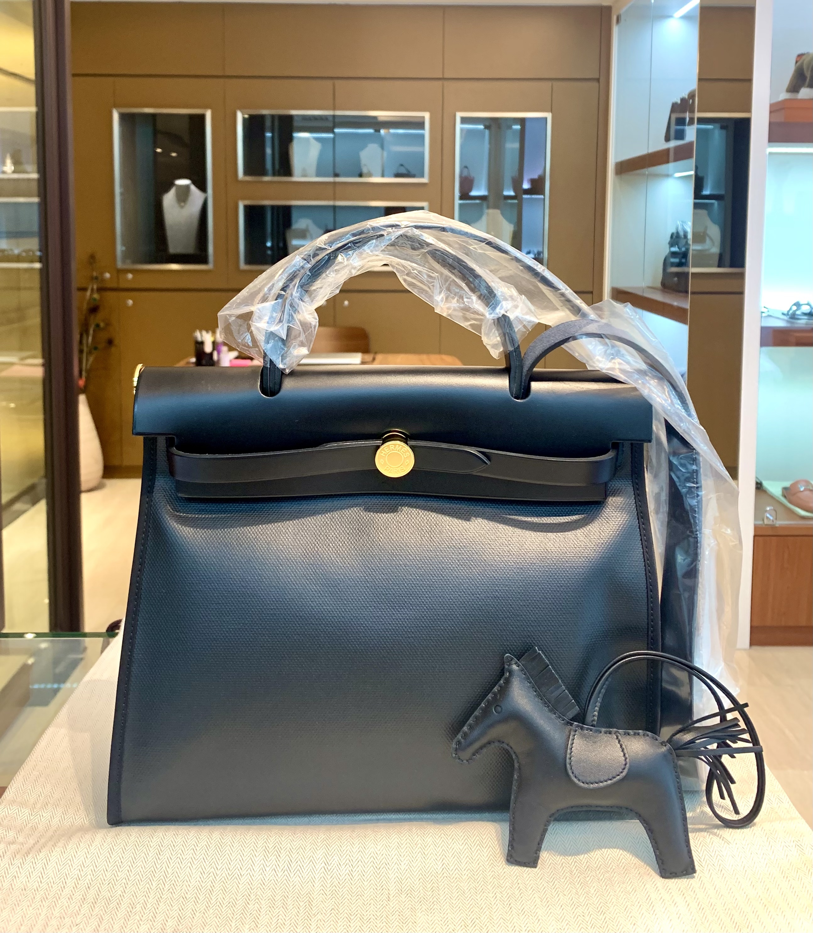 Herbag 31 89 noir cc waterproof canvas W