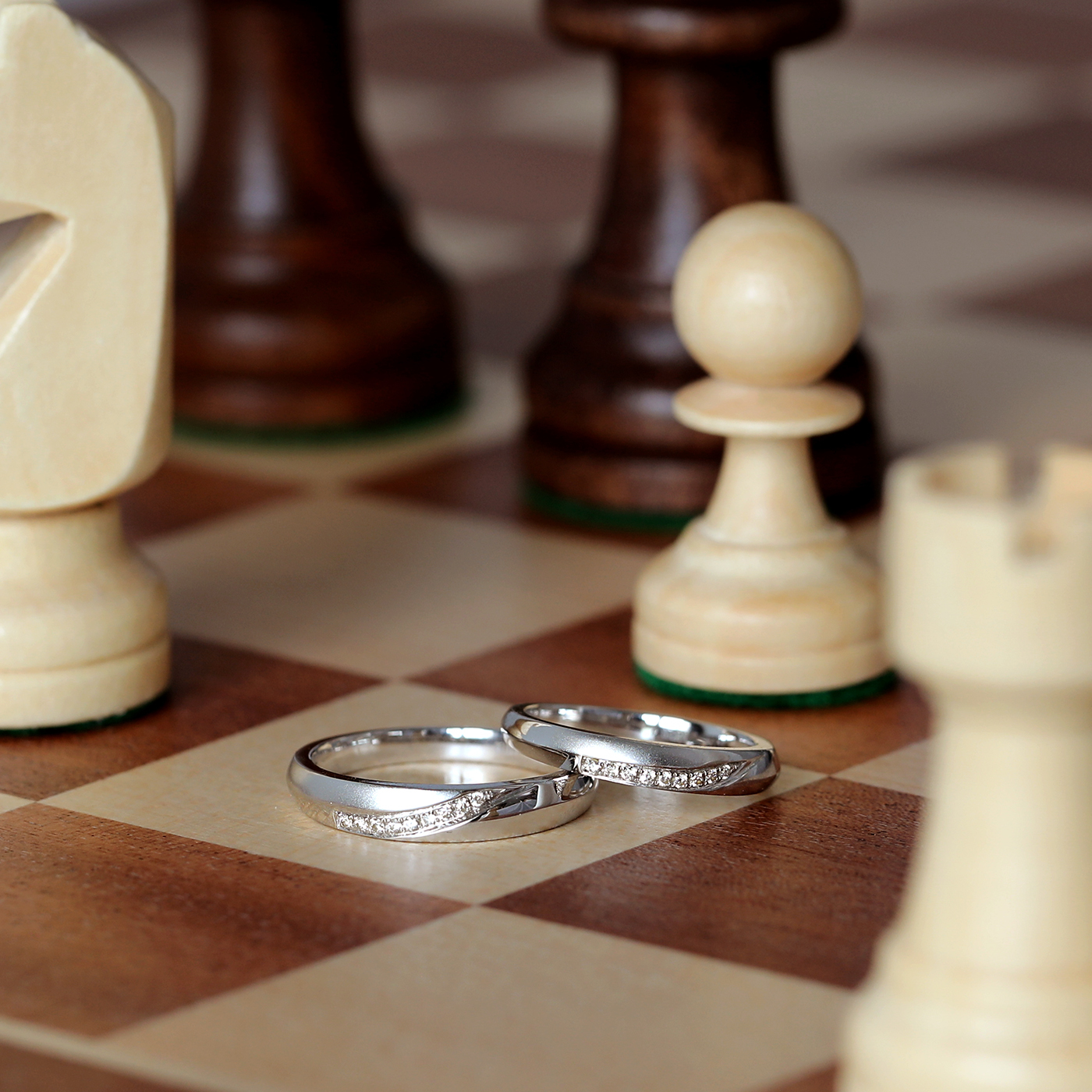 流星 — 鑽石對戒