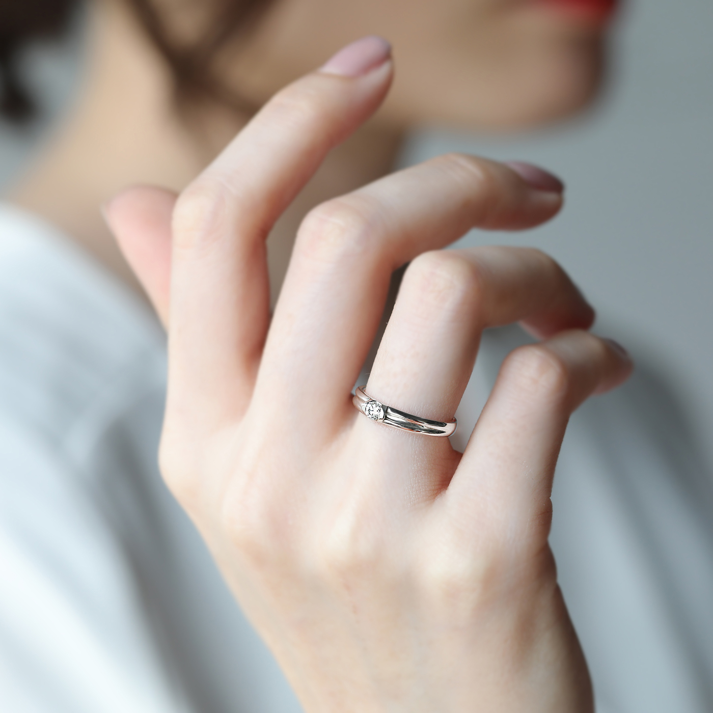 永恆甜蜜 — 鑽石對戒