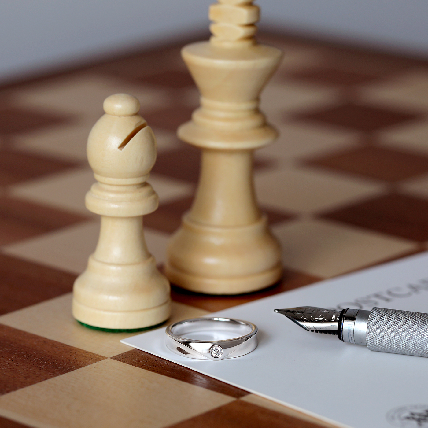 漣漪 — 5分鑽石男戒