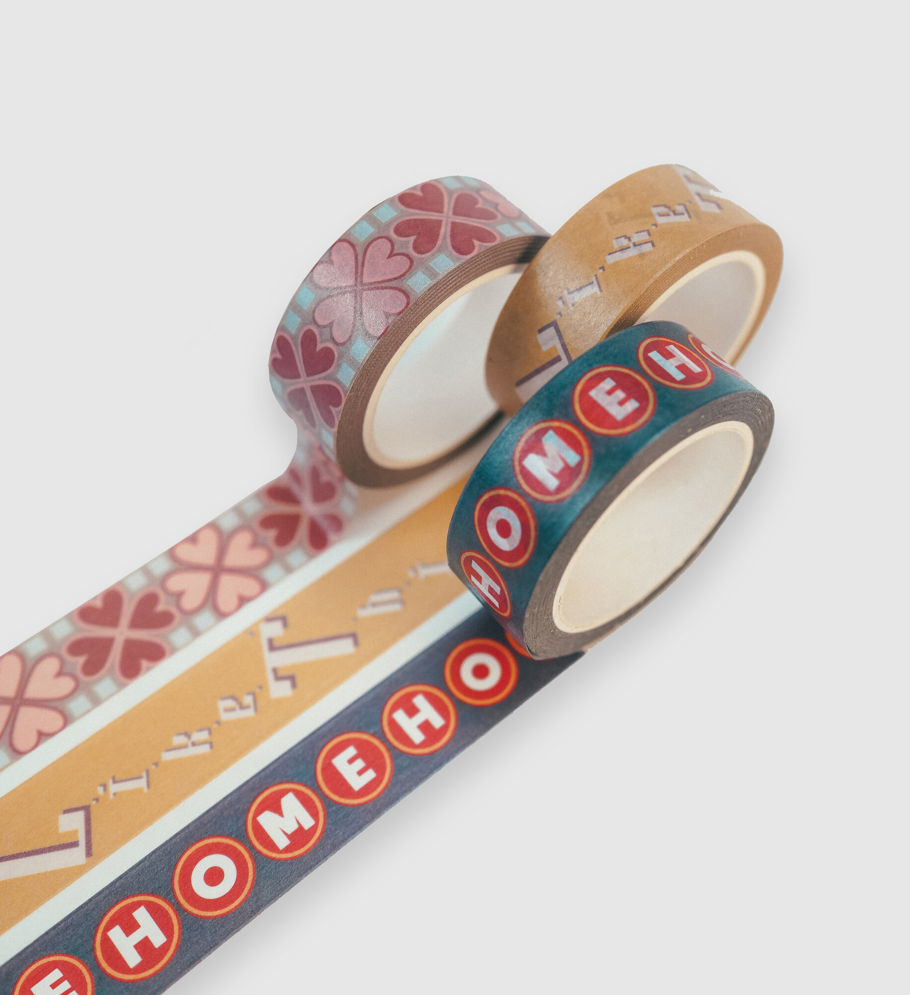 【Just Like Us】Just Home系列 紙膠帶一套3款裝