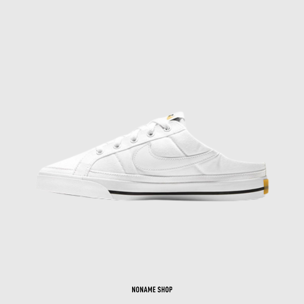 🔥瑕疵特價🔥 NIKE Court Legacy 小白鞋 懶人鞋 穆勒鞋 白 (女款)