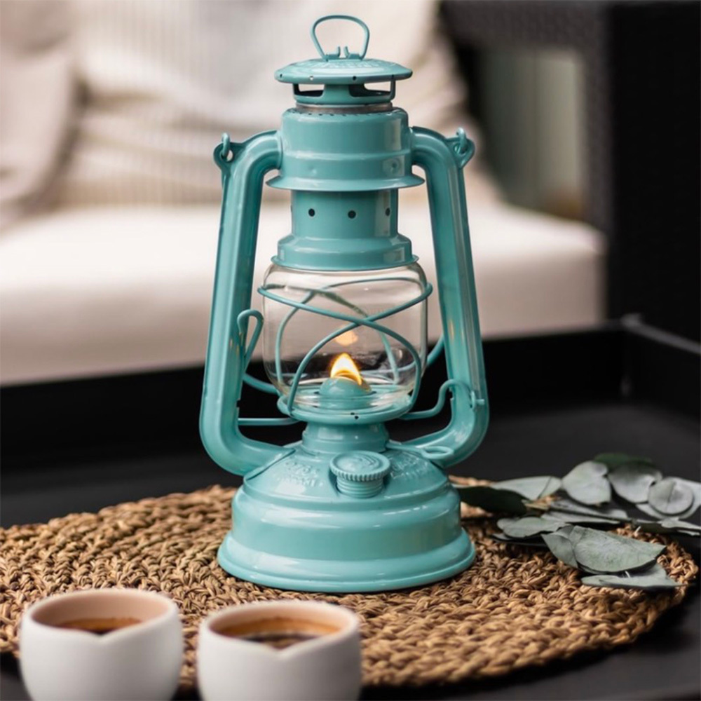 Feuerhand Baby Special 276 火手燈 古典煤油燈  蒂芬尼藍