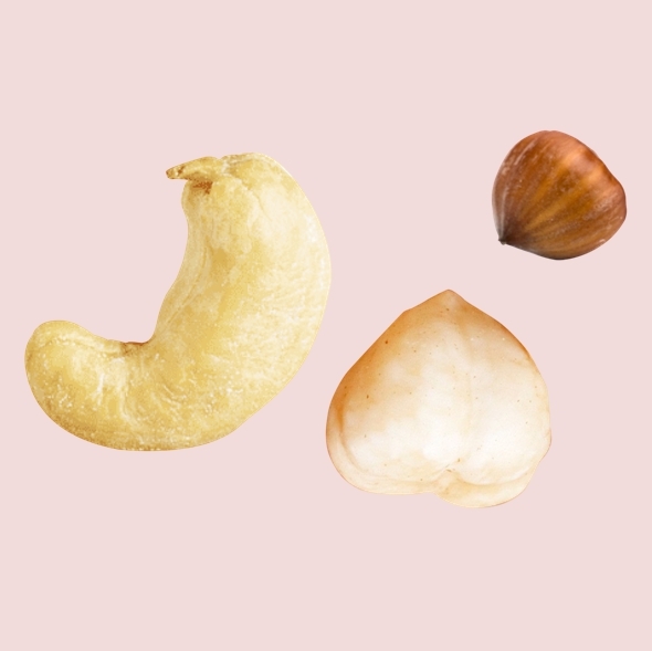 混搭:腰果+榛果