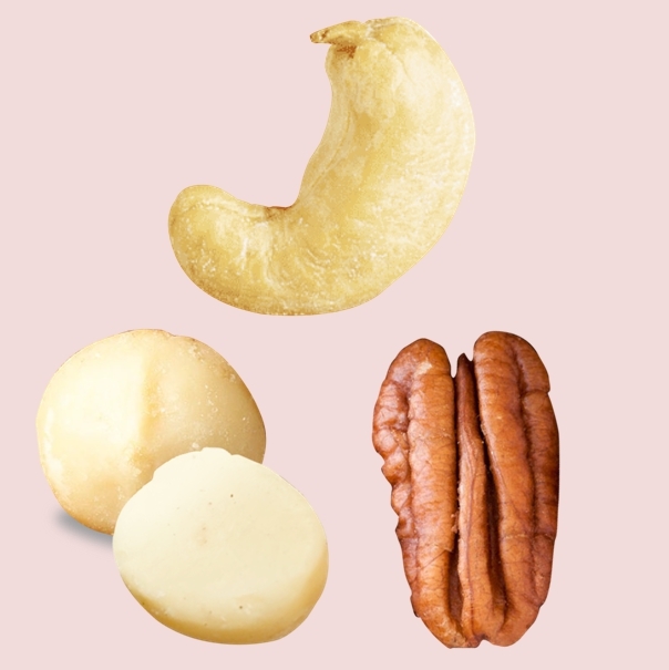 3合1混合堅果:腰果+胡桃+夏威夷果