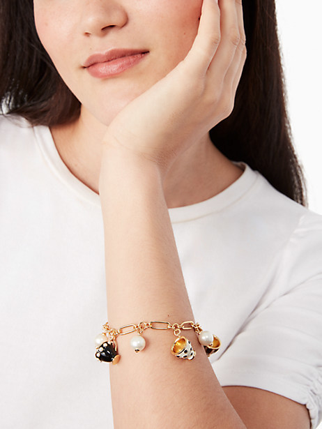 KATE SPADE X 愛麗斯卡茶壺手鏈