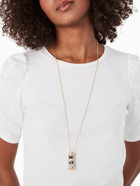 KATE SPADE X 愛麗斯卡茶壺頸鏈