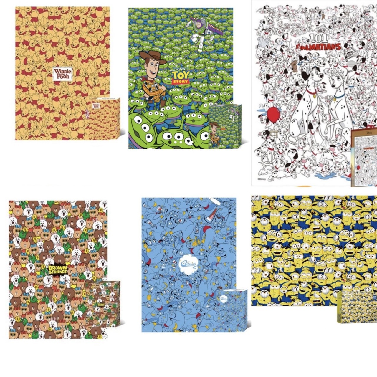 現貨 迪士尼 滿版拼圖