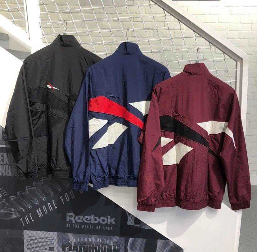 Reebok 大LOGO 風衣外套