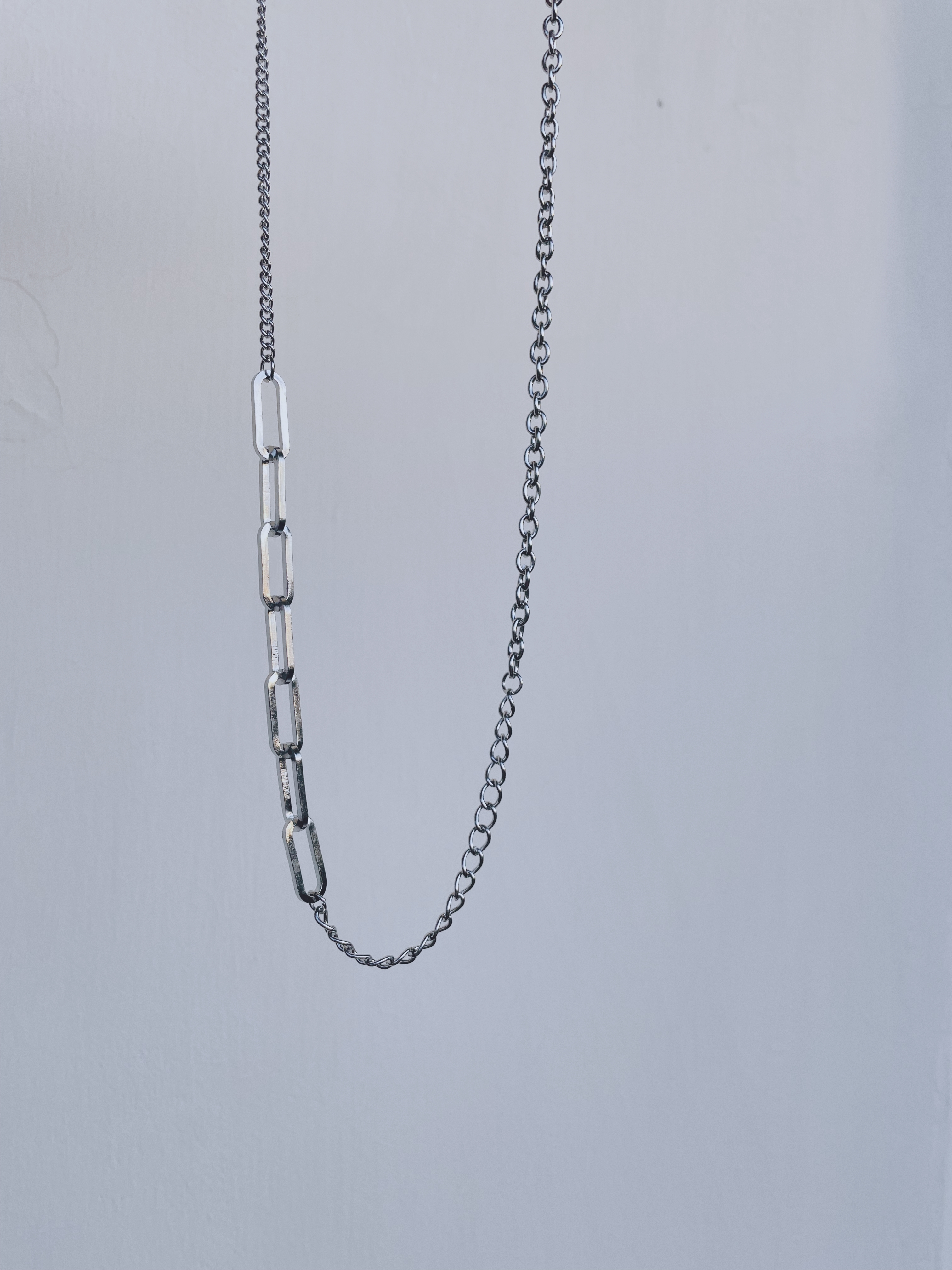 #現貨 (ACCN561) 鋼項鍊 拼接鍊條